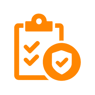 Icon für den Vorteil eines professionell organisierten Büroumzug - Professionelle Planung